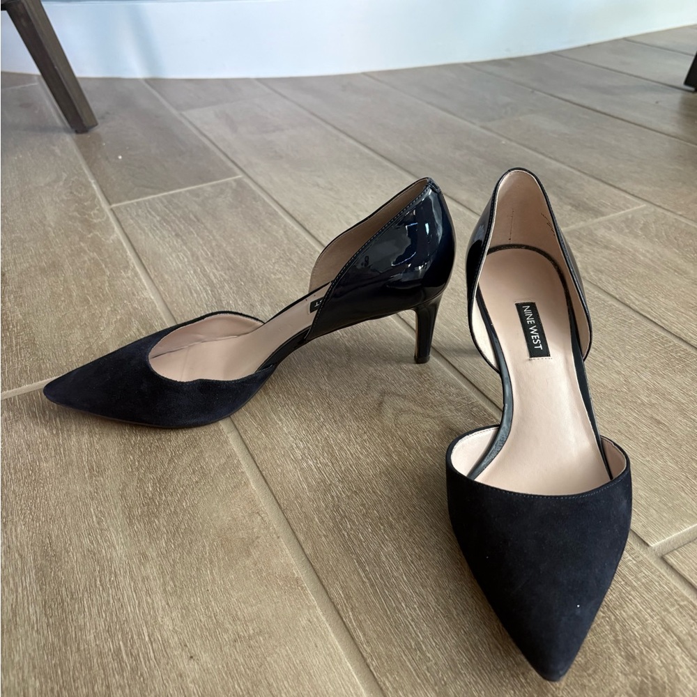 Navy Blue Heels